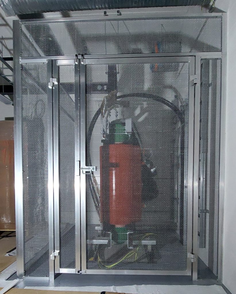 Muuntamon verkkoseinä